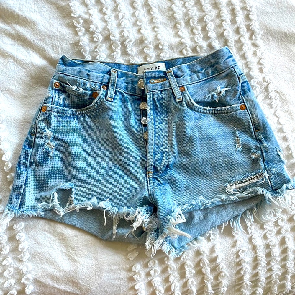 Agolde size 22 Parker vintage cut off shorts from artizia